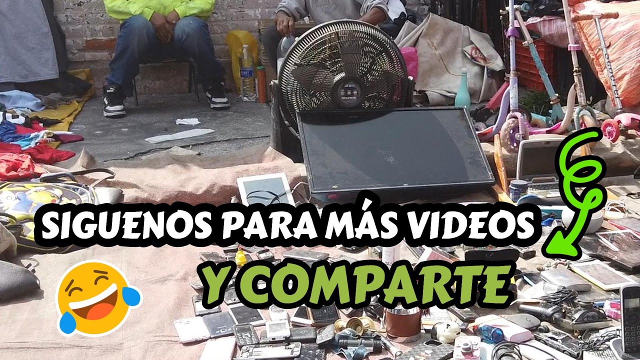 En este video nos lanzamos al tianguis del salado #6, comenta mas de 3 palabras, chacharemos juntos