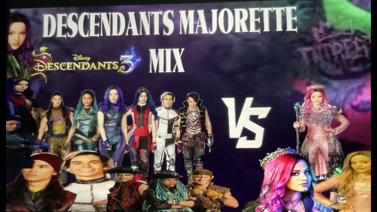 Descendants theme majorette mix (remake) !!