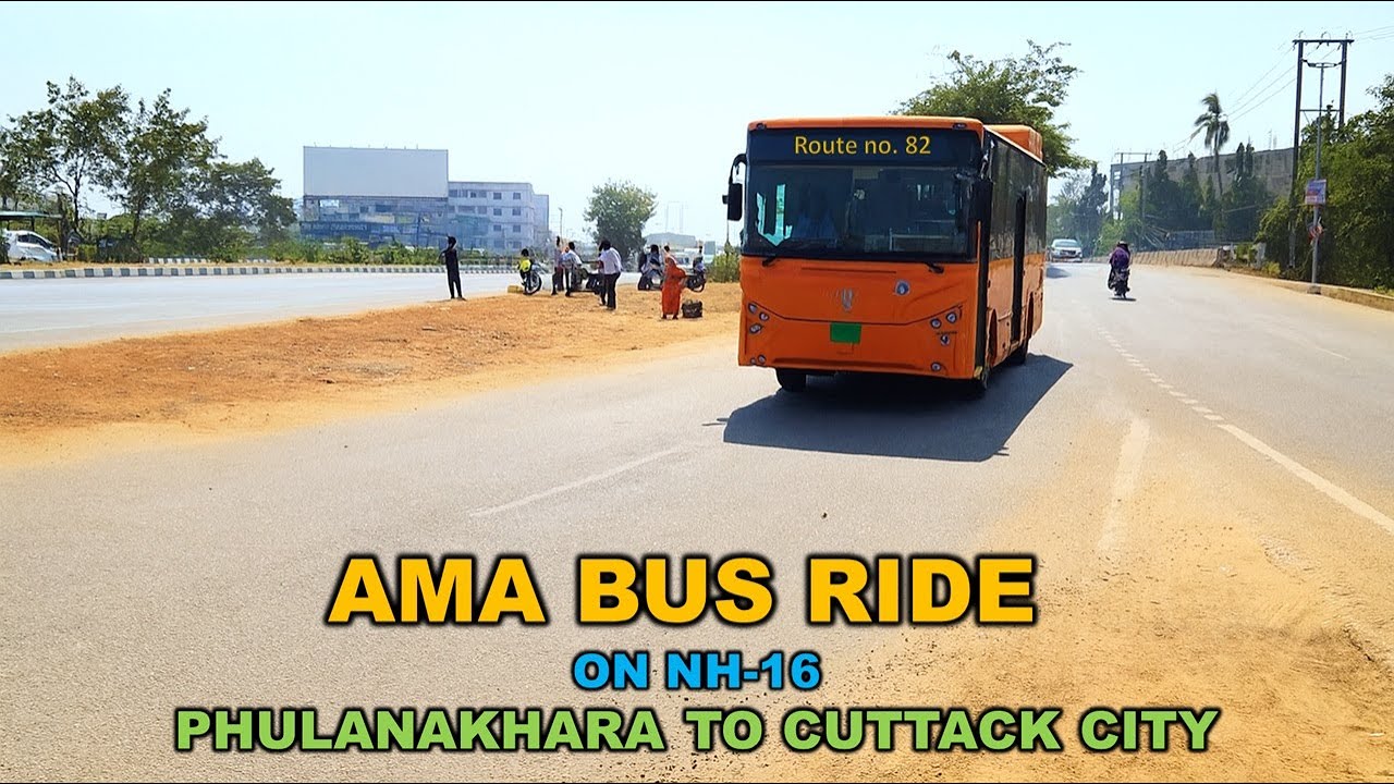 Ama Bus Ride From Phulanakhara To Cuttack City | Infrastructure, Temples & Scenic NH-16