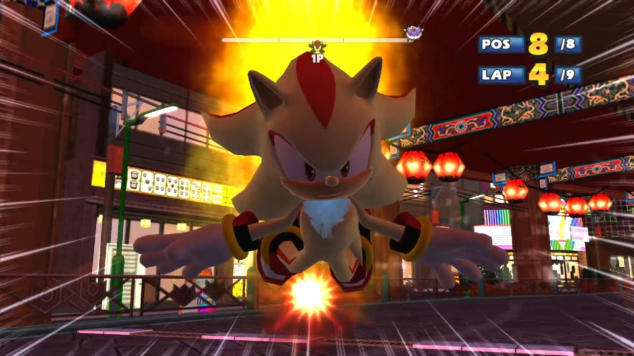 SHADOW Highway Zero 9 Laps Expert (Request) Sonic & Sega All-Stars Racing