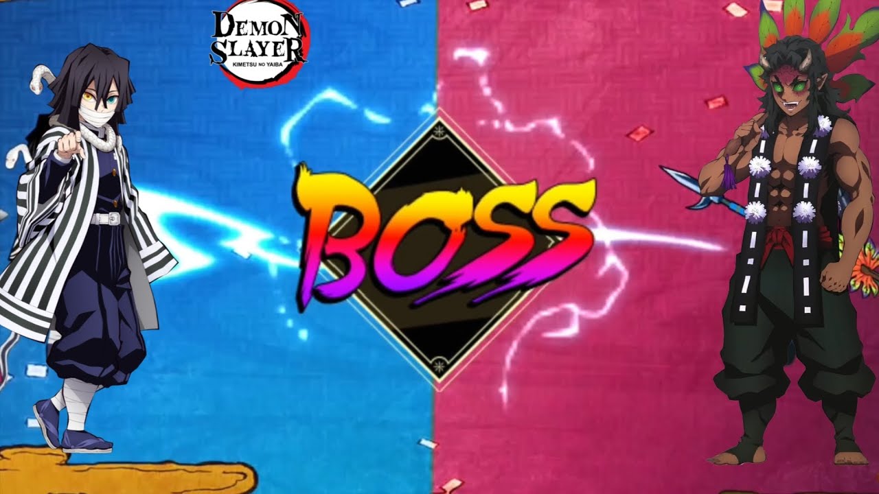 Obanai VS Hantengu Boss Fight | Stickman Shadow Hunter Fight