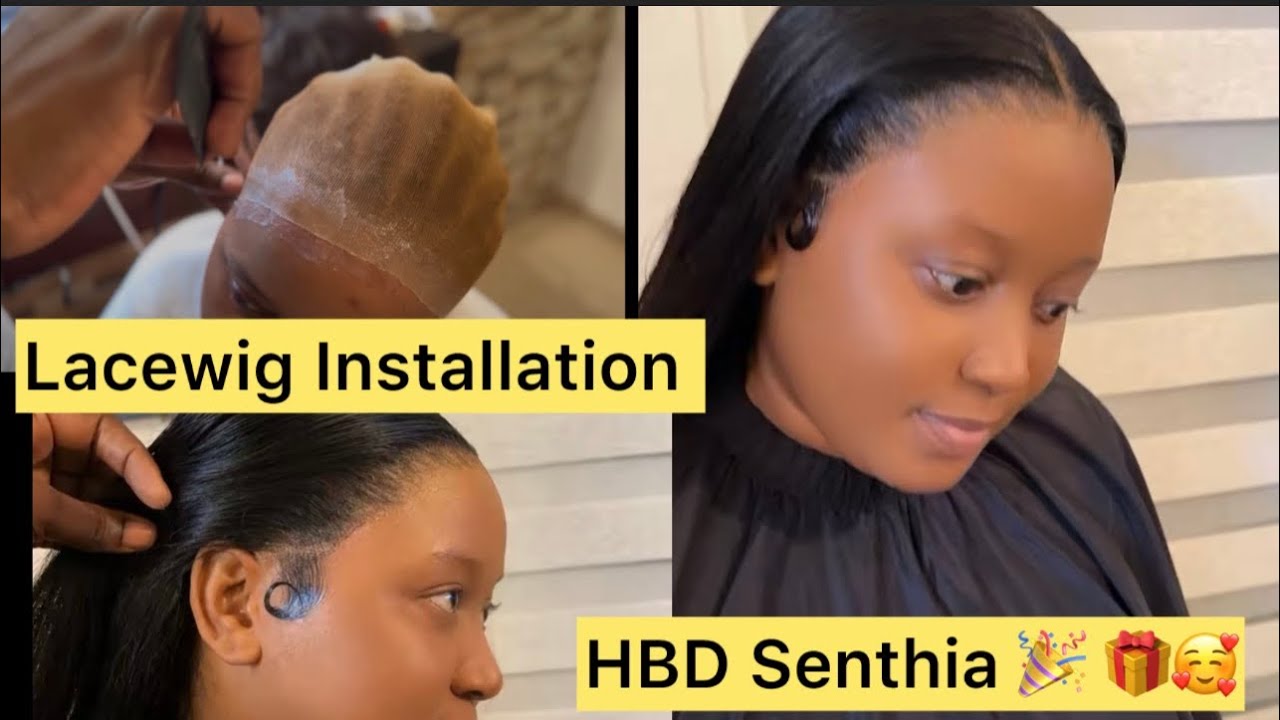 Lace Wig Installation 🇲🇽/ Vin Mete Lacewig Sa Ak Mwen🔥HBD SENTHIA🎉🎊🎁🎈❤️@senthiafrancillon4459 