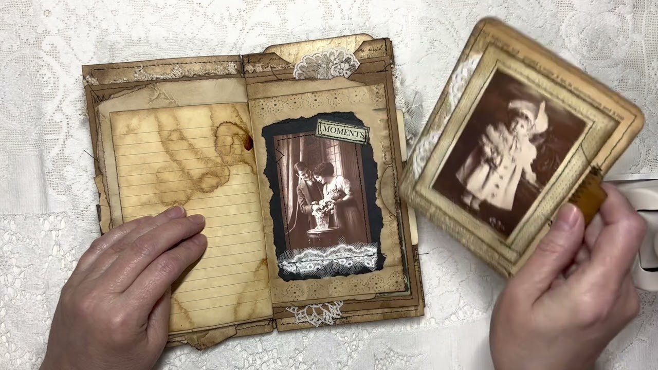 Vintage Grunge Journal Flip Through