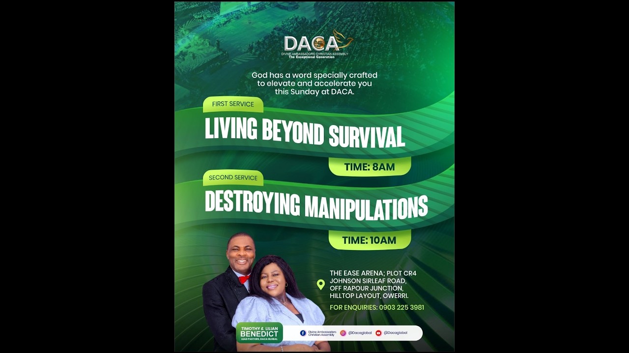 DESTROYING MANIPULATIONS || SUPERBREAKTHROUGH SERVICE (SECOND SERVICE) || SUNDAY, 8TH MARCH 2026