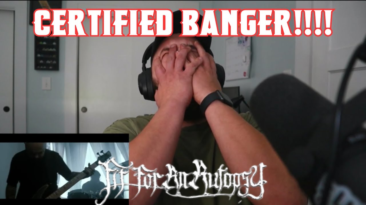 FIT FOR AN AUTOPSY - Savior Of None / Ashes Of All | Reaction