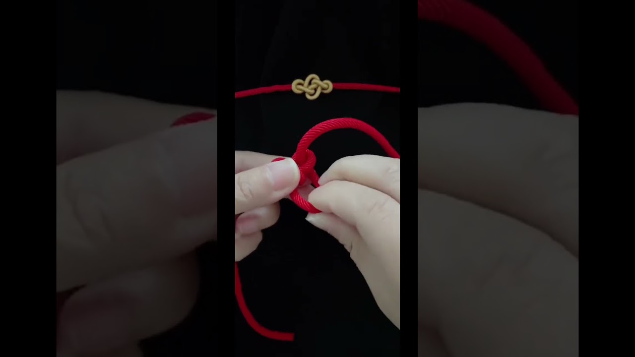 Master the Art of Ruyi Knot Weaving | Step-by-Step Tutorial #handmadecreations  #shortsvideo