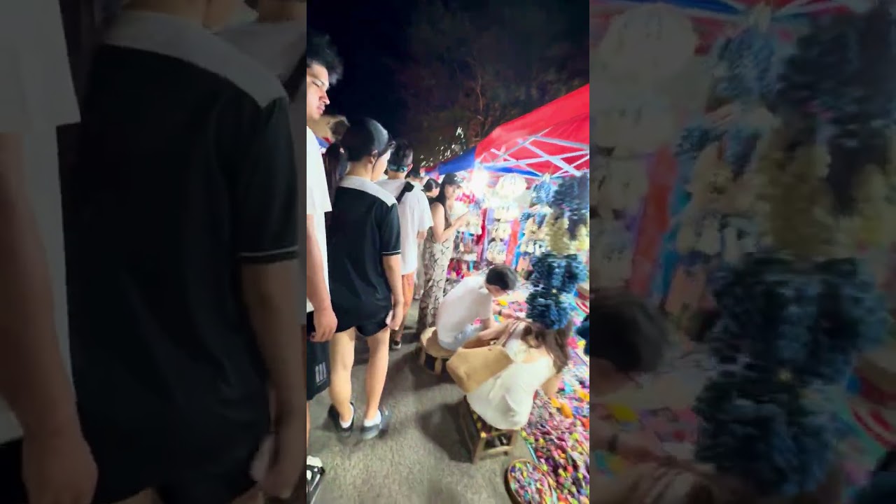 Luang Prabang Nigth Market.