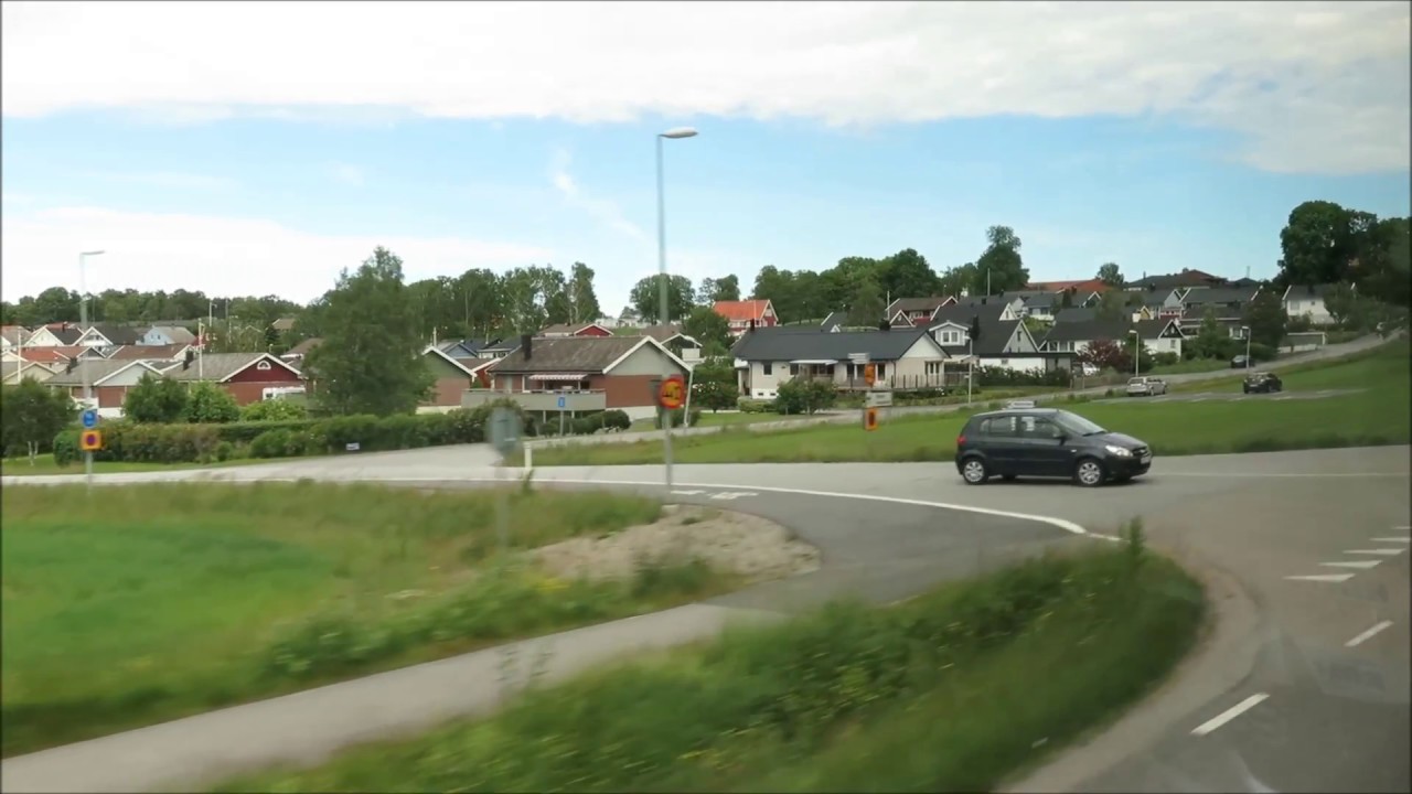 Driving through Tanumshede 2017