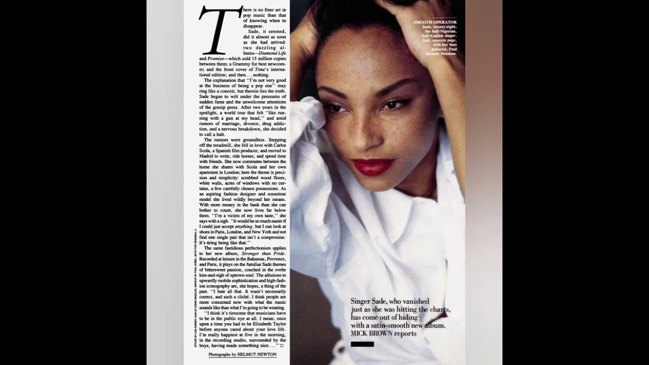 Sade - Smooth Operator (528hz)
