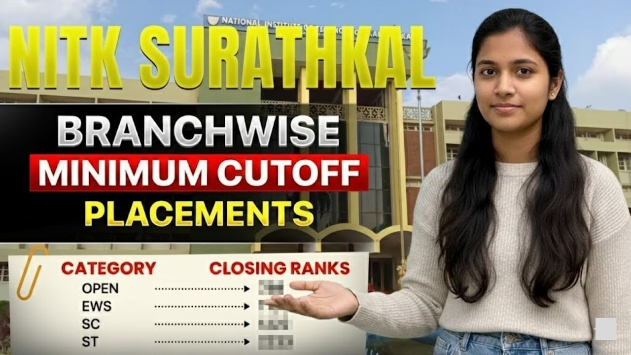 NITK Surathkal Admission 2026 🔥 Cutoff, Placements, Median Salary & Top Recruiters #jeemain2026