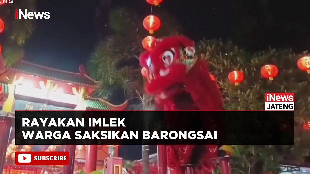 Rayakan Imlek, Ribuan Warga Pati Saksikan Atrasi Barongsai