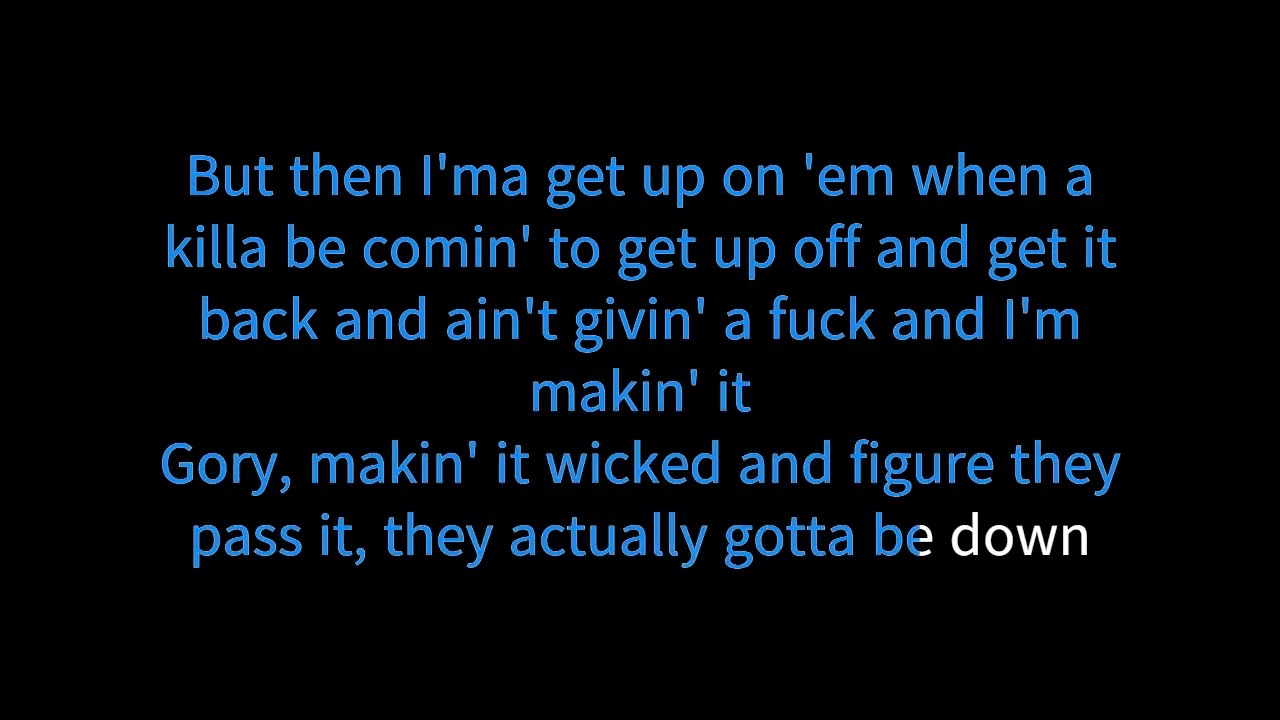 Crucified underground choppers 1 3 4 8 lyrics