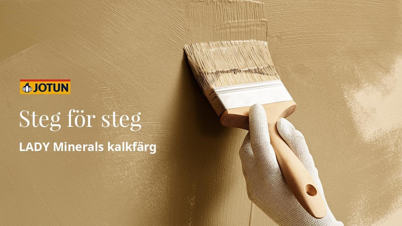 Måla med LADY Minerals steg för steg.