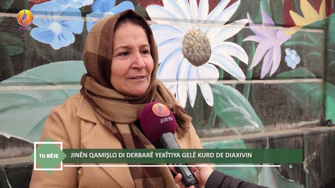 JINTV | JINÊN QAMIŞLO DI DERBARÊ YEKÎTIYA GELÊ KURD DE DIAXIVIN