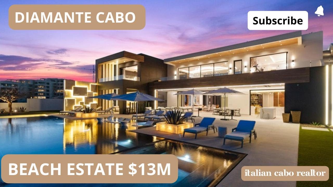 Sexiest Cabo Property In The Market - Diamante, Beach Estate 29 - $13M