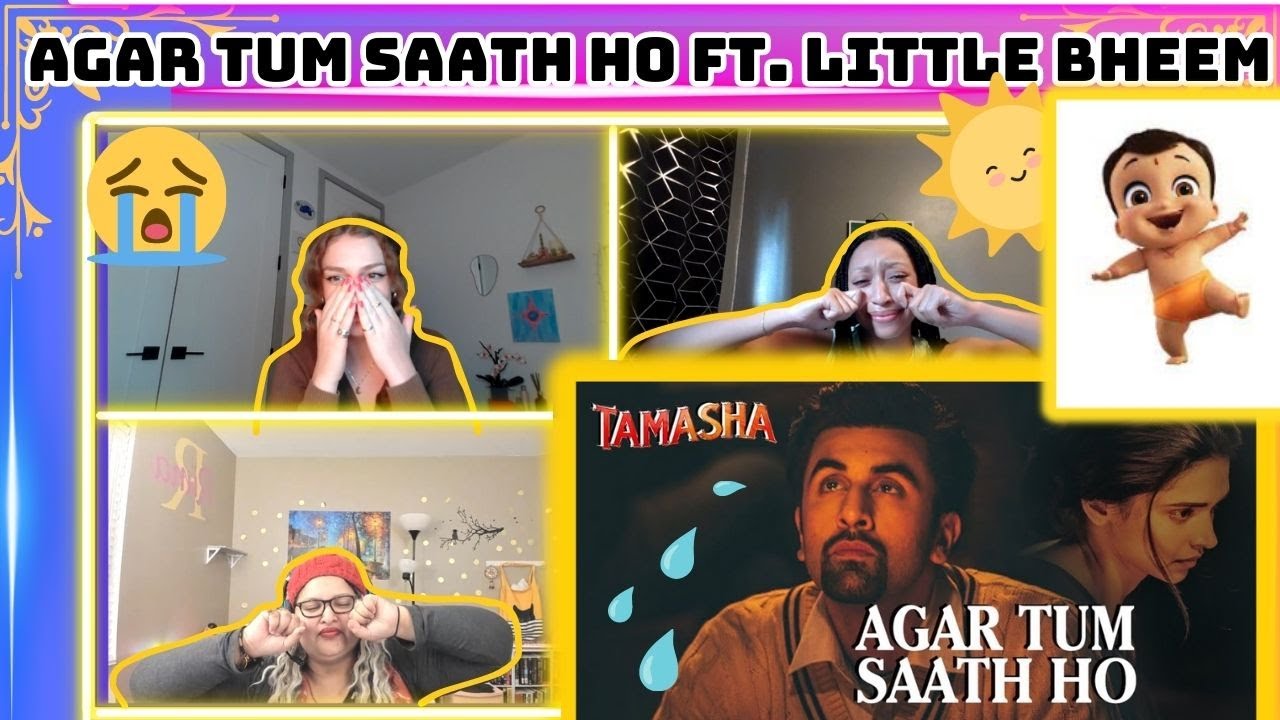 AGAR TUM SAATH HO при участии LITTLE BHEEM😊| Ранбир Капур | Дипика Падуконе | Алка Ягник| А. Р. Р...