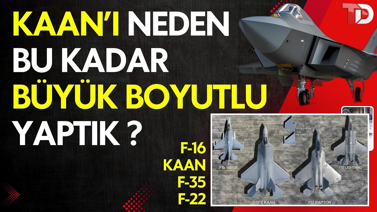 KAAN NEDEN BU KADAR B&Uuml;Y&Uuml;K BOYUTLU YAPILDI ? - KAAN