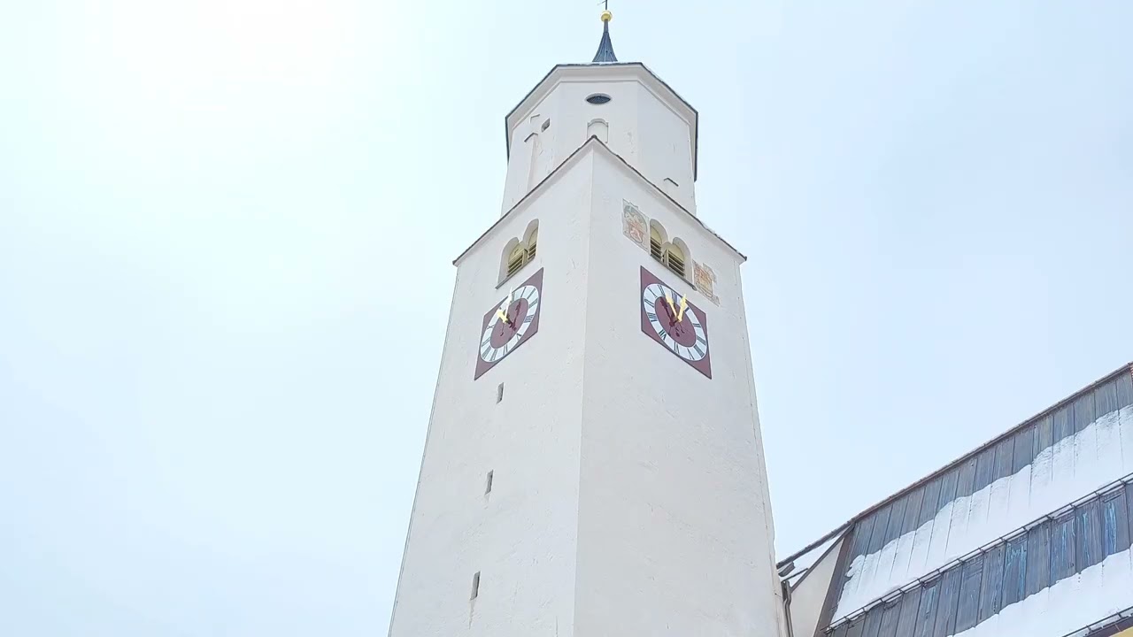 Dietmannsried im Allgäu (OA) kath. Pfarrkirche St. Blasius und Quirinus : Vollgeläut 