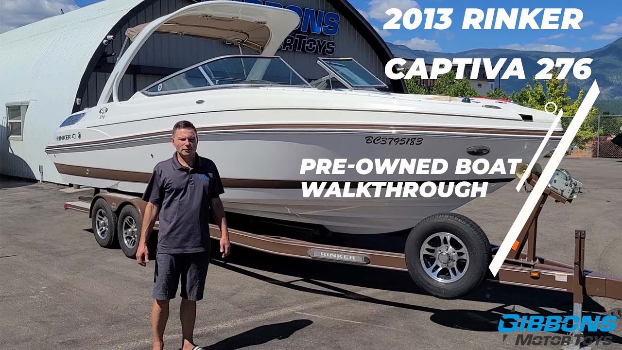 2013 Rinker Captiva - Used Boat in Great Condition