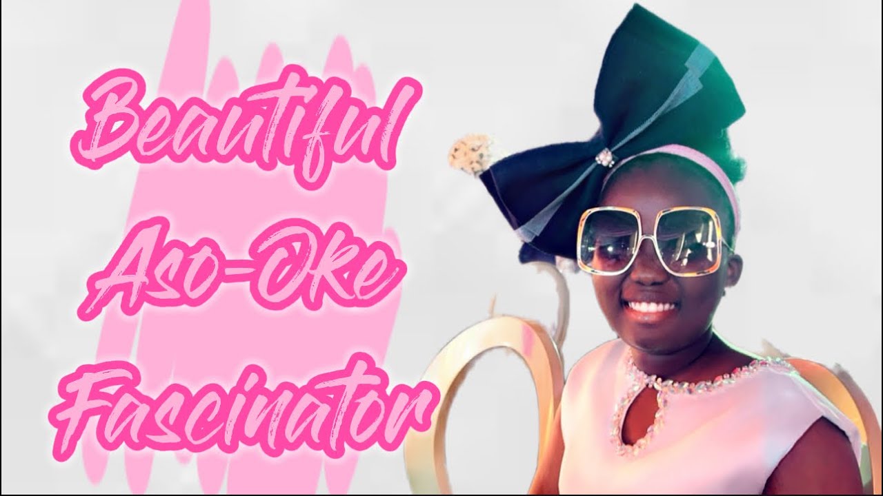 How to make Aso Oke fascinator in less than 30minutes