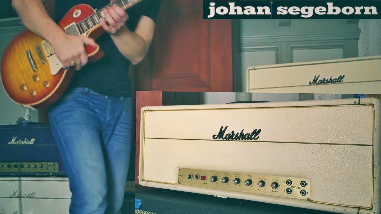 1971 Marshall JMP50 at FULL VOLUME!