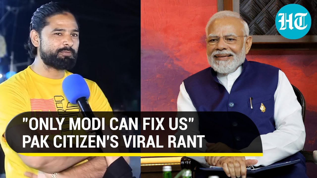 'Modi Much Better For Us': Pak citizen's desperate plea goes viral | Watch what he wants