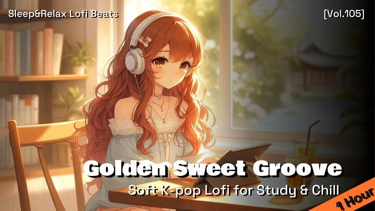 Golden Sweet Groove ✨🎧 | 1 Hour Lofi K-pop Sweet Groove for Study & Chill (Vol.105)