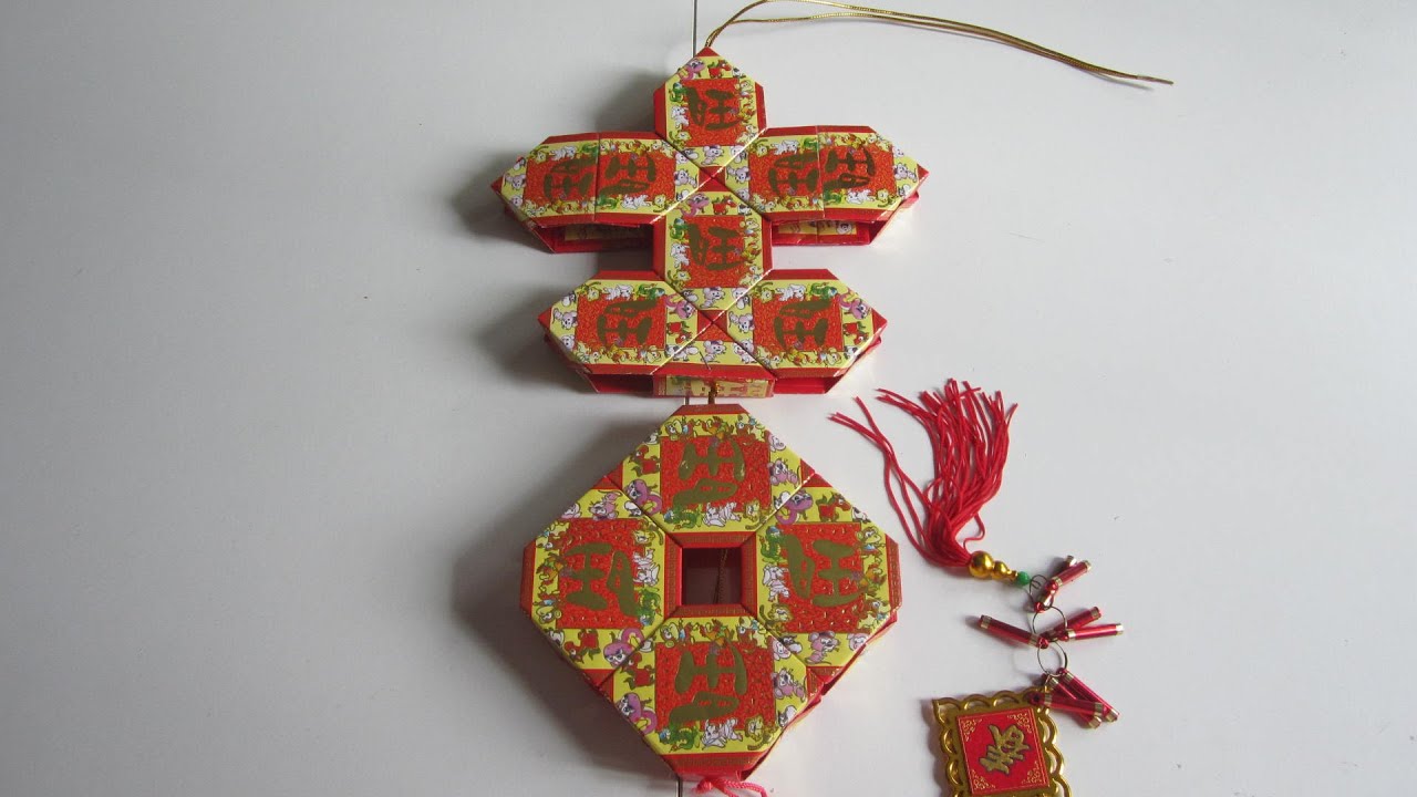 CNY TUTORIAL NO. 30 - Red Packet (Hongbao) Chinese Character 