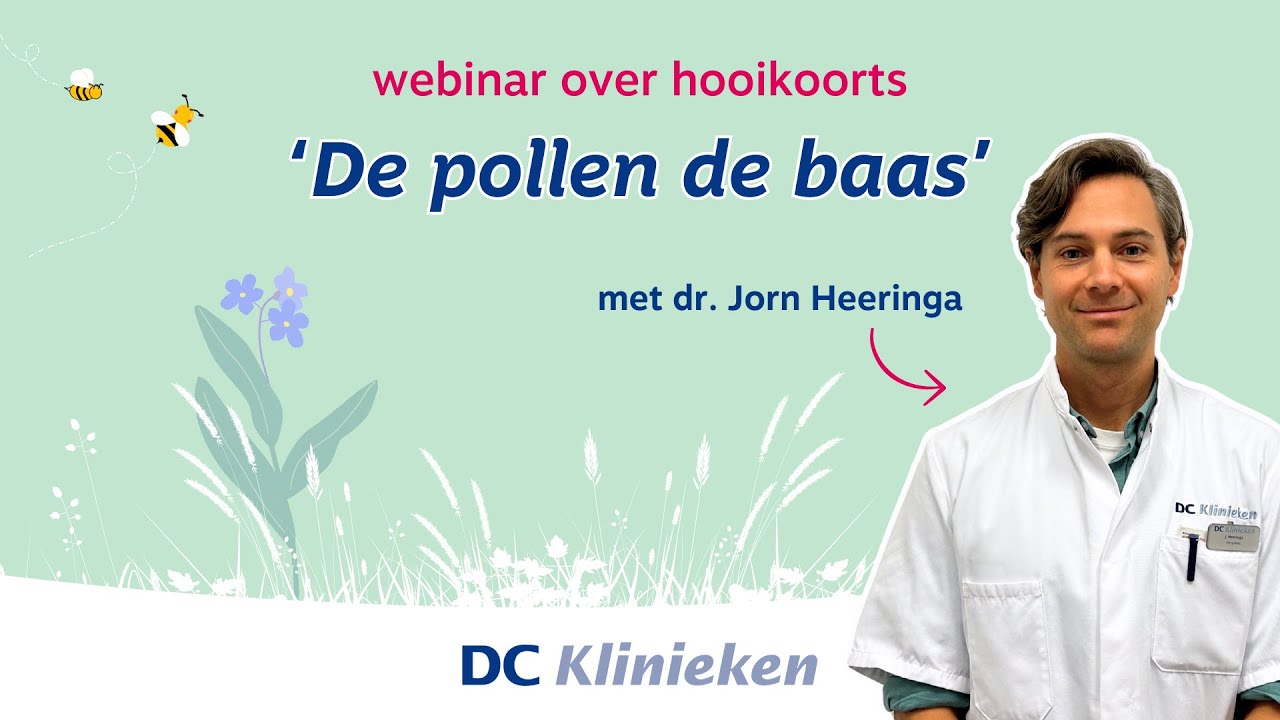 Hooikoortswebinar 'De pollen de baas'