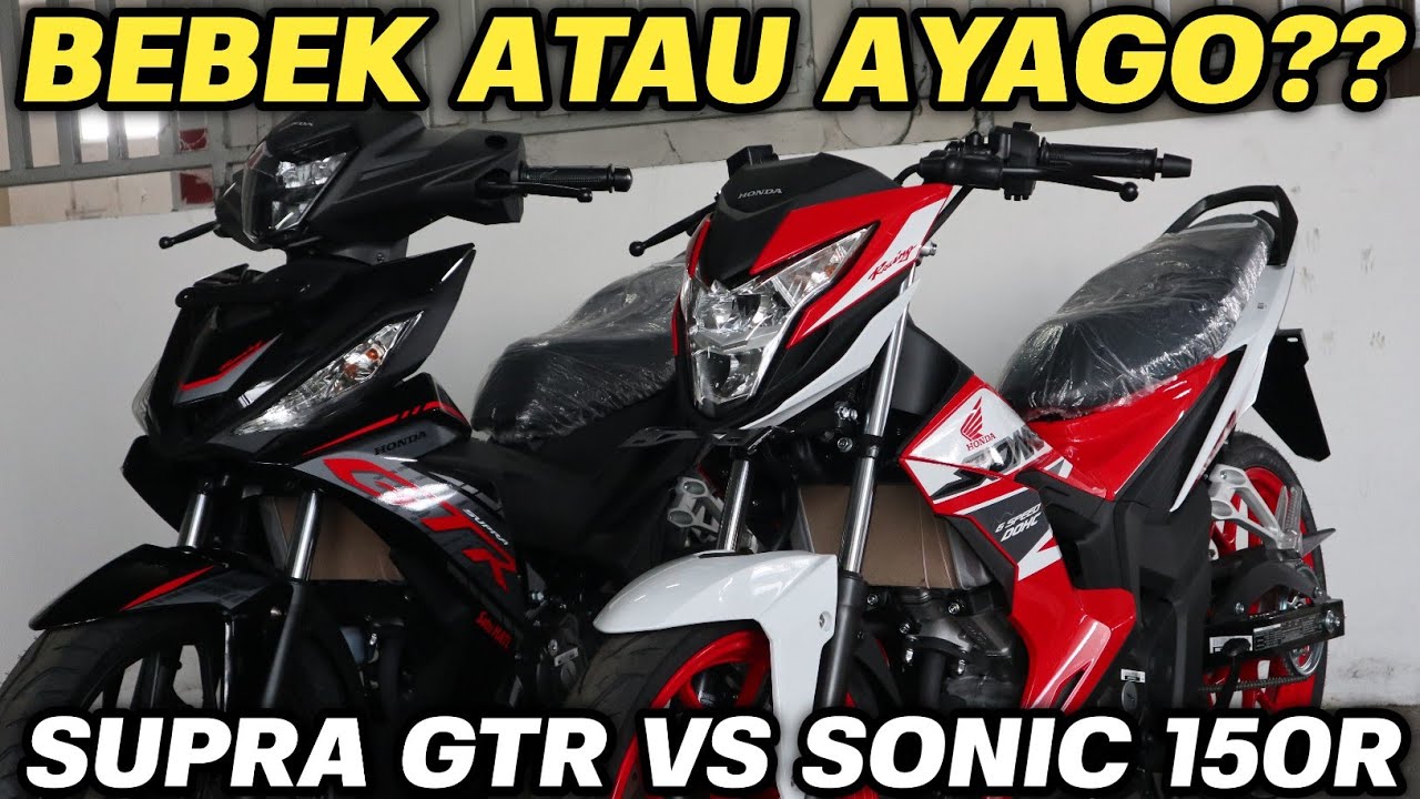 SUPRA GTR VS SONIC 150R 2023