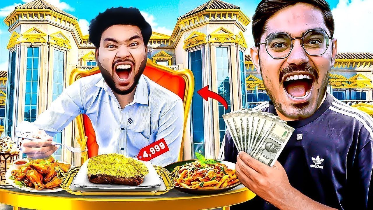 ₹1,00,000 Colour Food Challenge🔥  अपने रंग की चीज खाओ और जीतो एक लाख