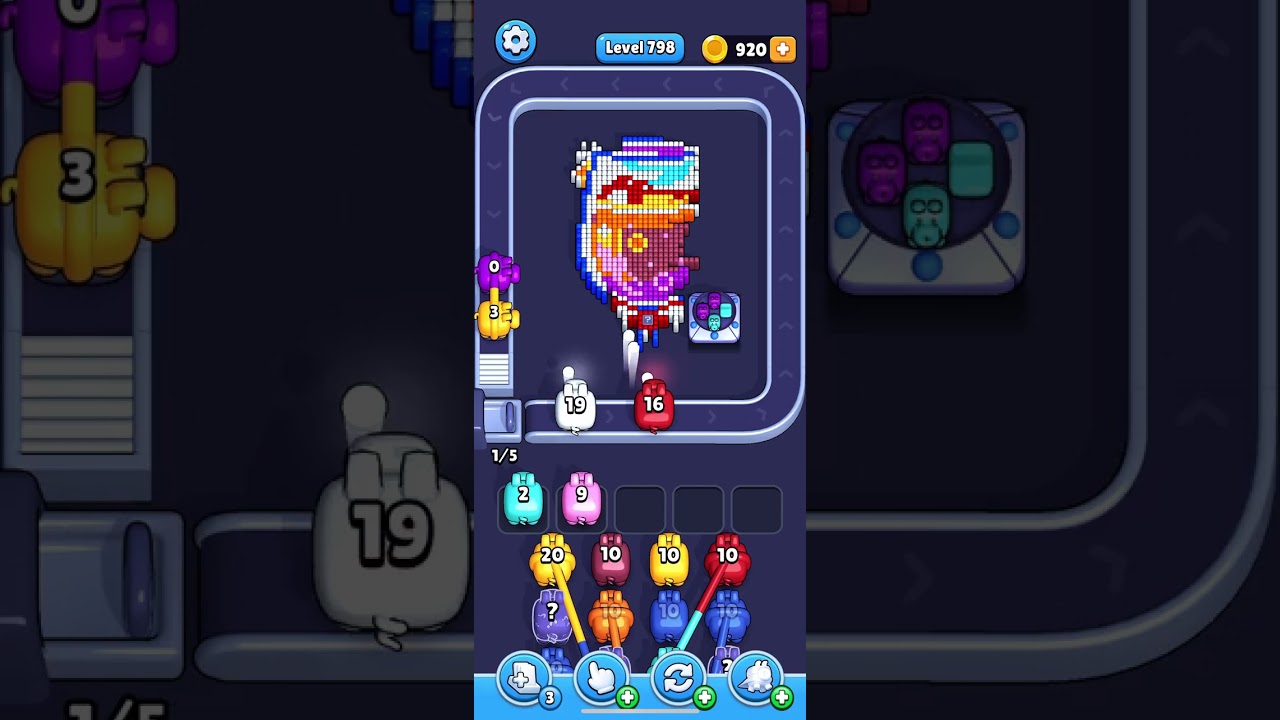 Pixel Flow level 798