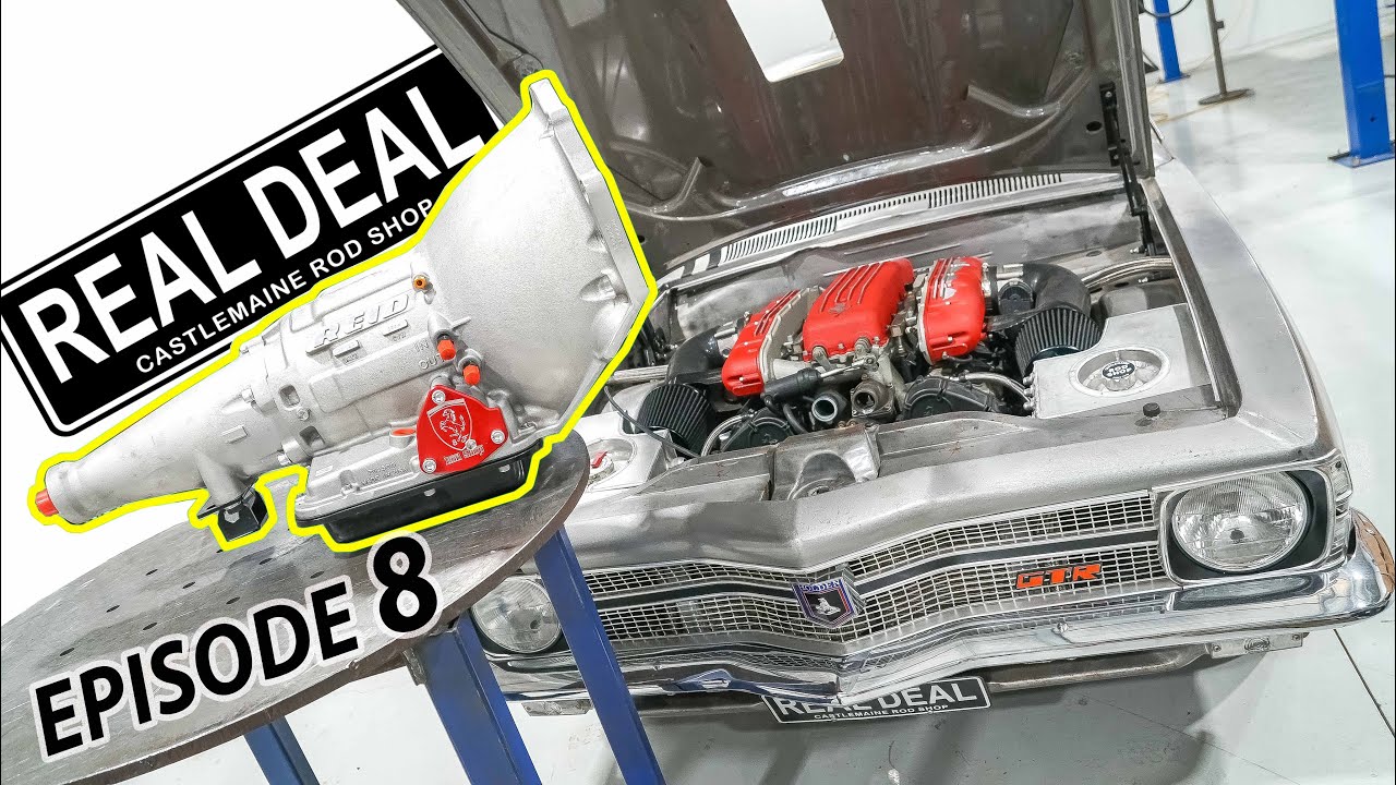 Real Deal EP8 - Ferrari V12 Torana power glide gearbox, diff and tail shaft install.