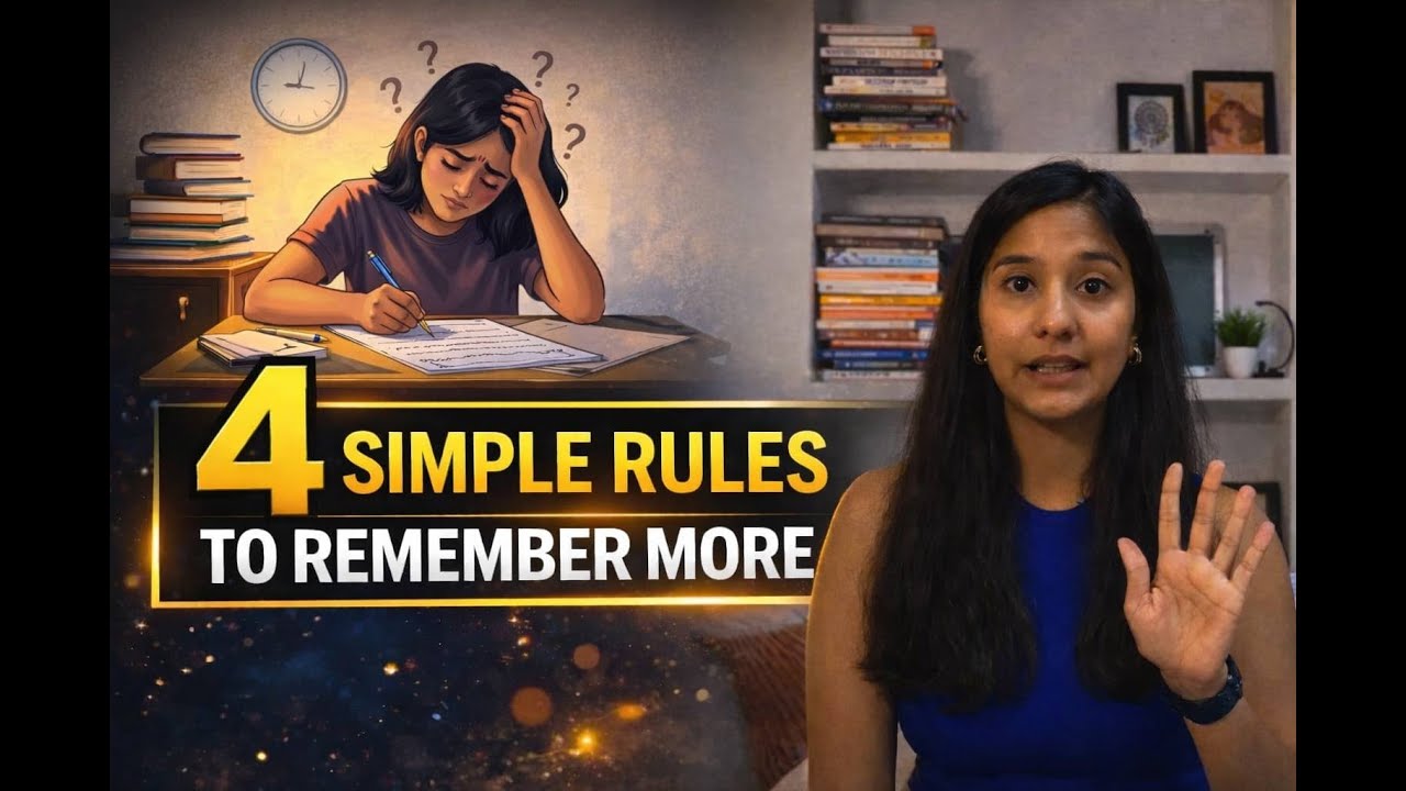 I studied wrong way & forgot in exam hall until I changed just few habits!!