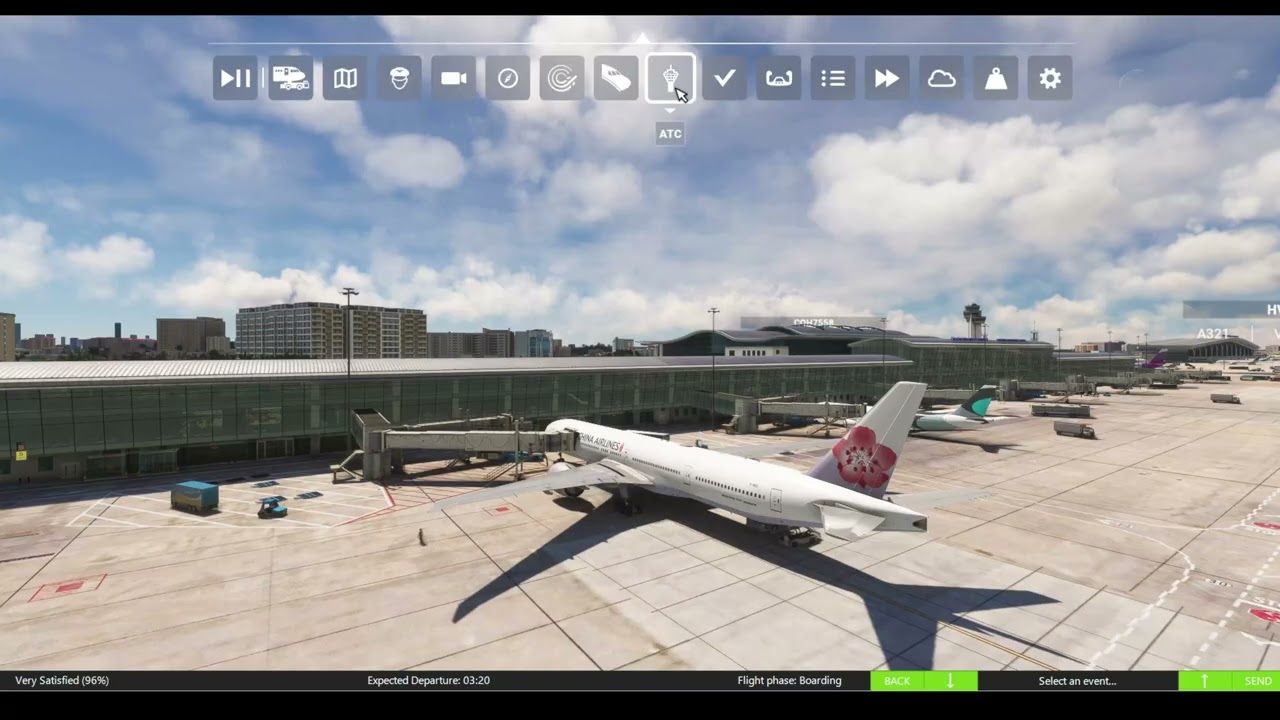 MSFS2020 PMDG777-300ER CHINA AIRLINES | VVTS - RCTP |