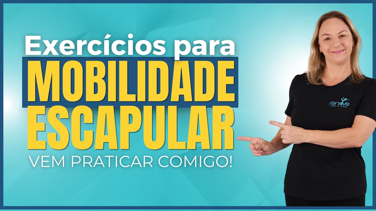 ✅ESCÁPULA SEM DOR E SEM LESÕES | PILATES EM CASA