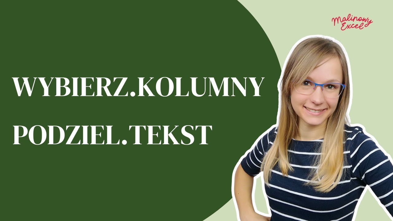 Jak wyodrębnić trzeci element między myślnikami? Funkcja PODZIEL.TEKST