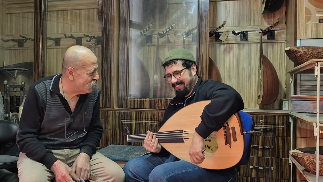 Dedublüman Grubundan Besim Tali İçin Tasarladığım Elektro Akustik Ud.#oudmusic #oud #dedublüman