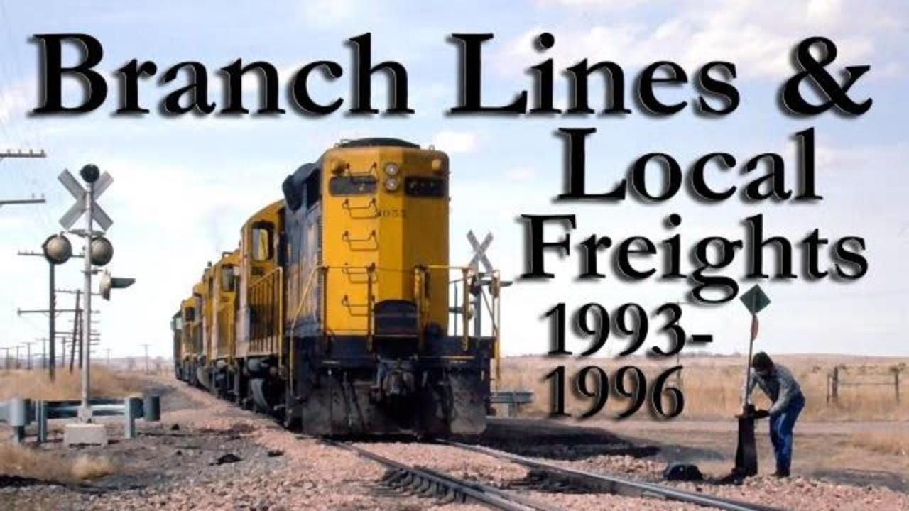 Branch Lines & Local Freights 1993-1996, GP7 GP30 B23-7 GP35 SW1200 GP38-2 FP7A GP40M-2 UP 4-8-4 844