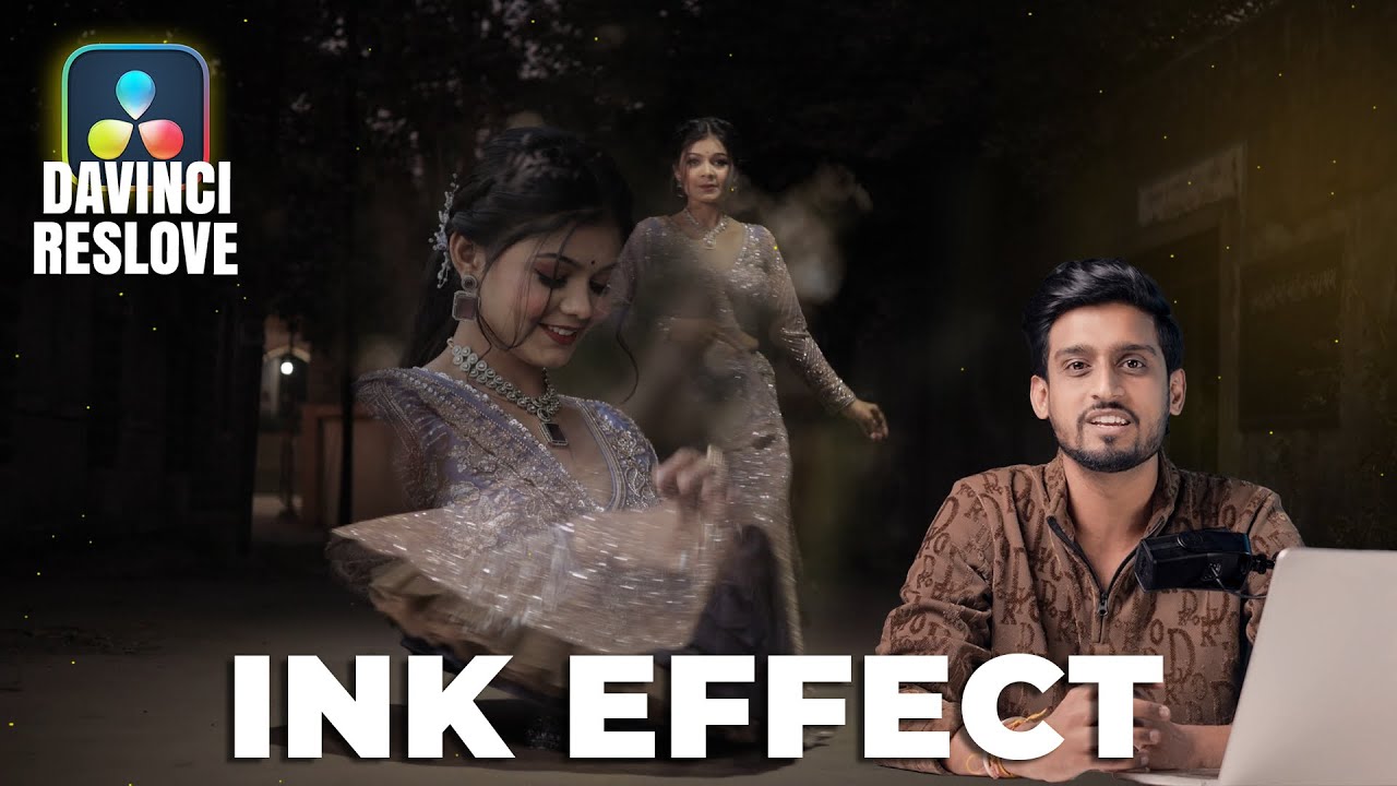 Ink Transition Effect in DaVinci Resolve | Noise Dissolve Cinematic Transition
