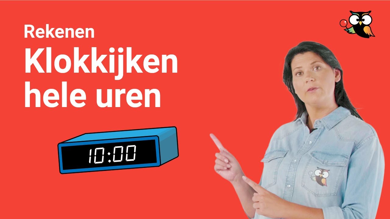 Leren klokkijken: hele uren oefenen (handige uitleg)