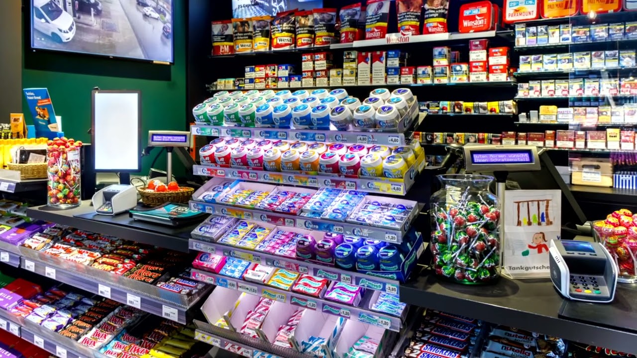 Deutschlands beste Kassenzone 2022 Kategorie Tankstelle Gro&szlig;fl&auml;che Eat And Meet Dorfen