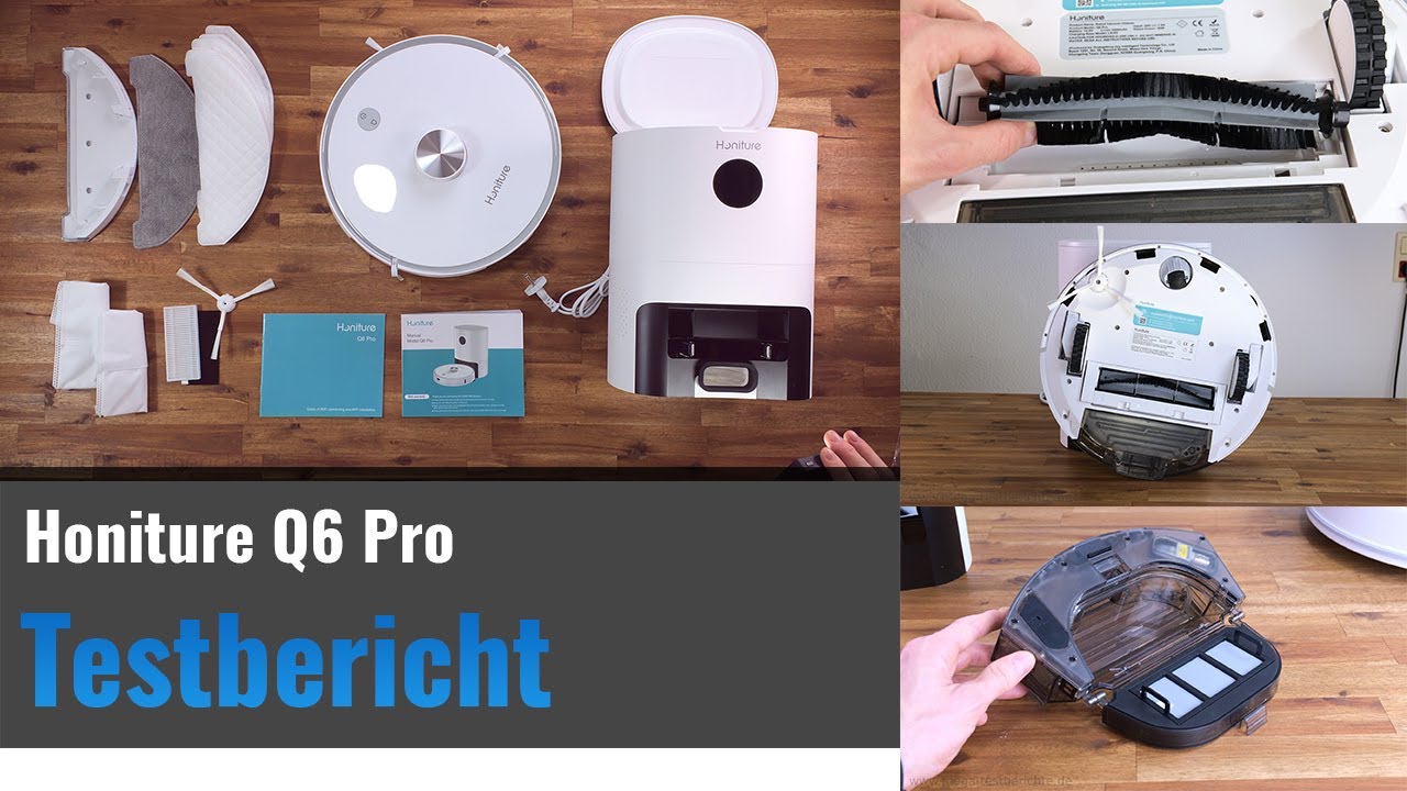 Honiture Q6 Pro im Test - Saugroboter mit Absaugstation