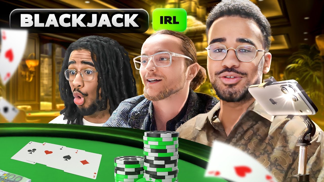 J&rsquo;AI EXPLOS&Eacute; LA TABLE DE BLACKJACK AU CASINO IRL !😳(ft. Melchior & Mushway)