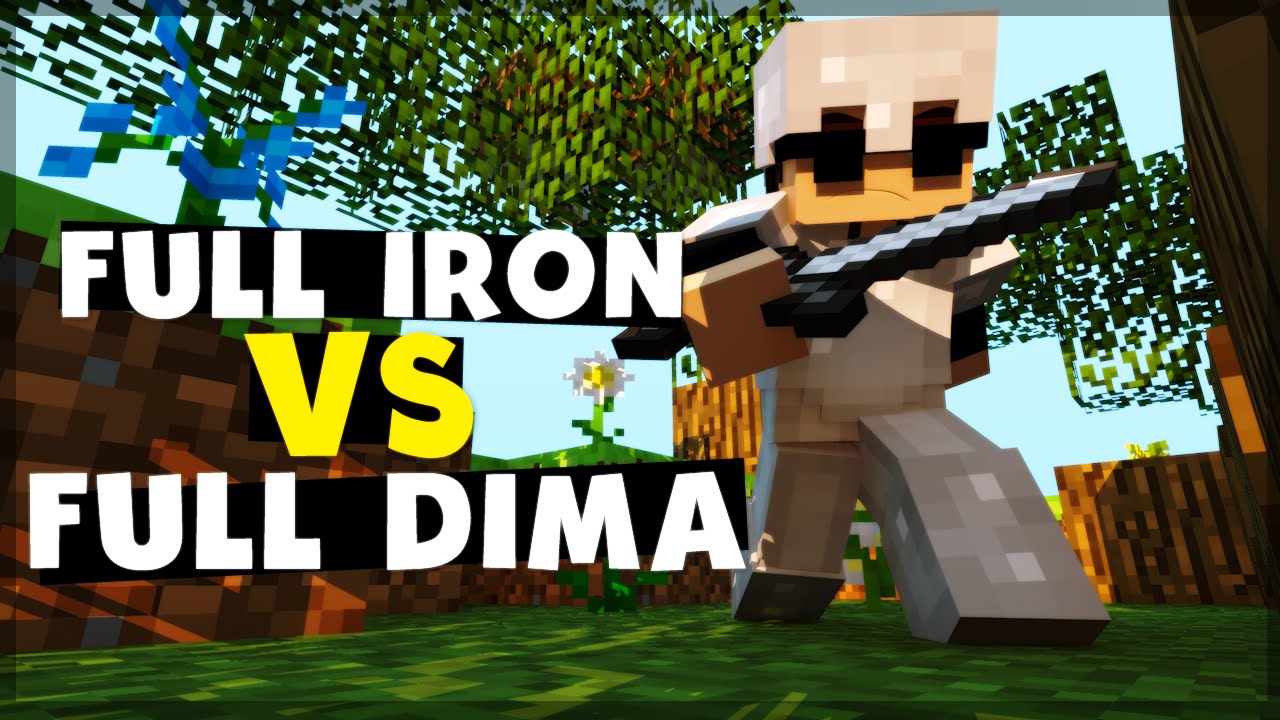 HARDCOREGAMES | FULL IRON VS FULL DIMA || /random #8