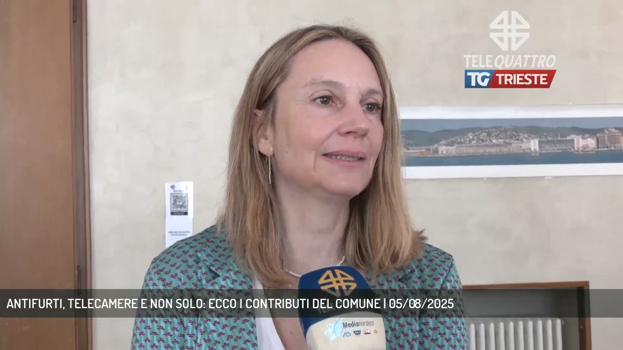 ANTIFURTI, TELECAMERE E NON SOLO: ECCO I CONTRIBUTI DEL COMUNE | 05/08/2025