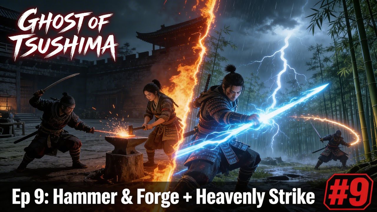 Ghost of Tsushima | Hammer and Forge & The Heavenly Strike | Episode 9