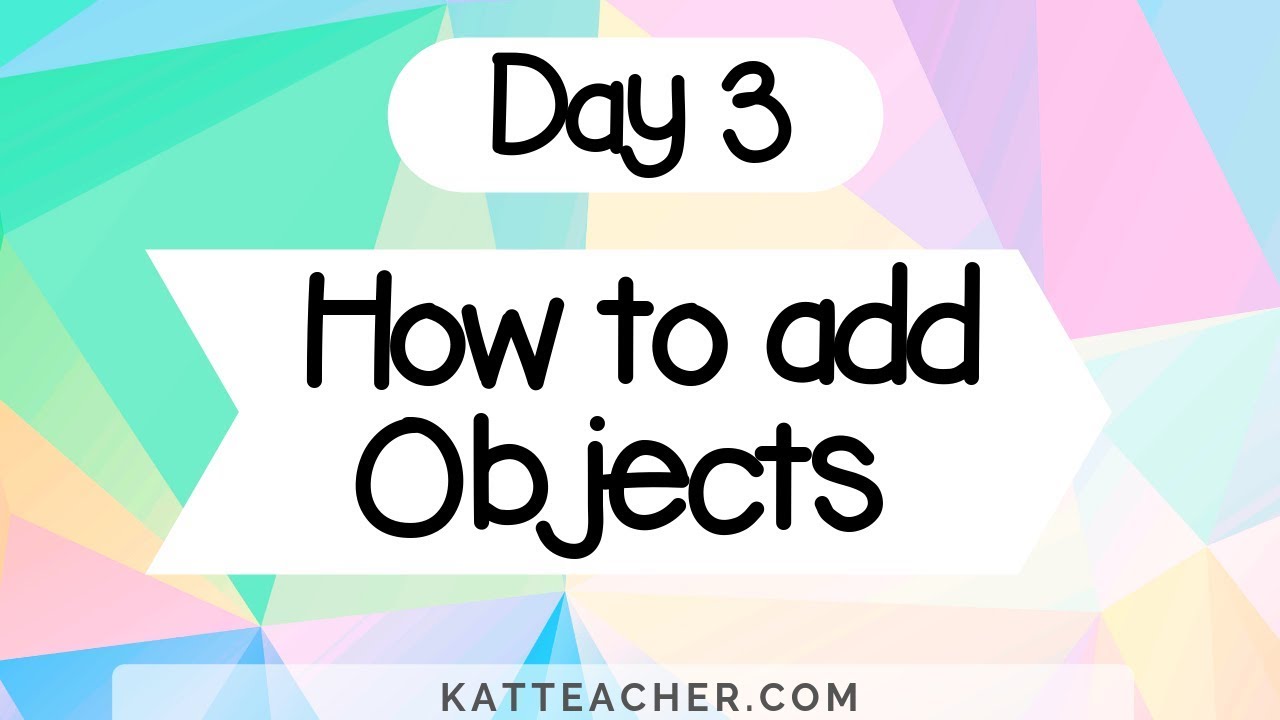 Manycam Beginner Tutorials for Teachers: Day 3 Add an Object