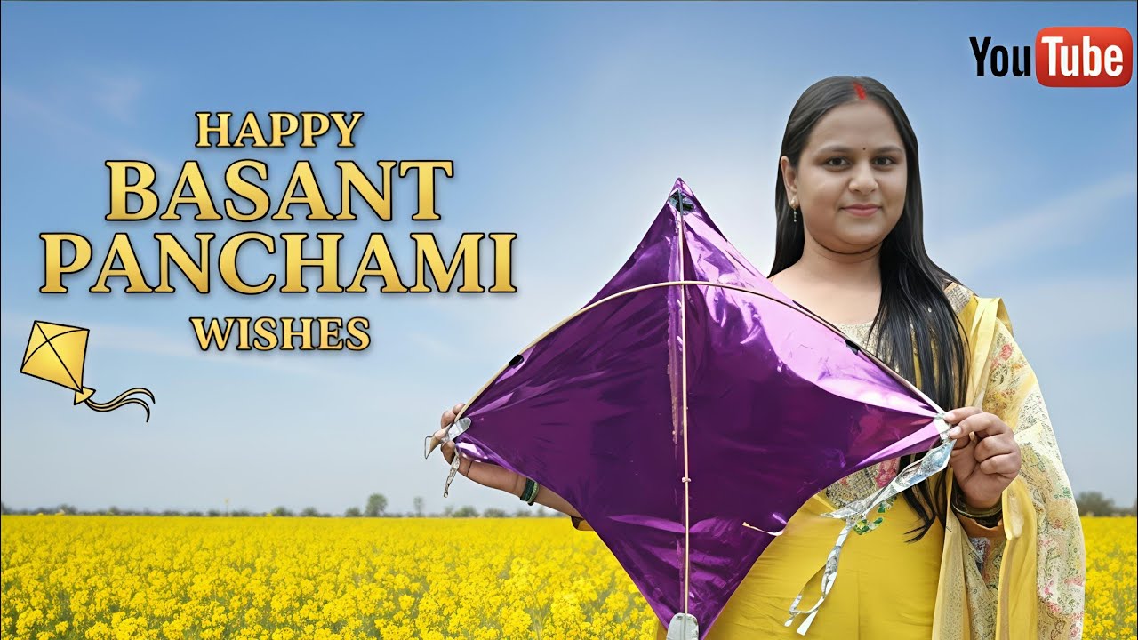 Basant panchami celebration vlog 🪁| kite Flying with family |Dream Queen Sapna 👑