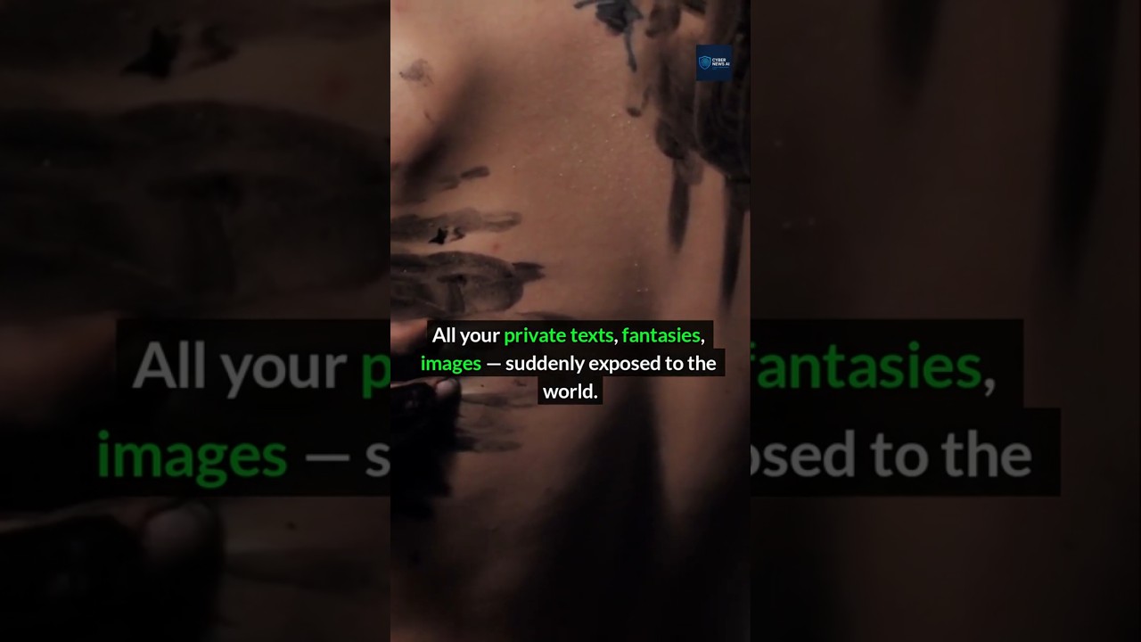 AI Girlfriend Leak EXPOSED  43M Messages Leaked #AILeak #CyberNewsAI #DataBreach